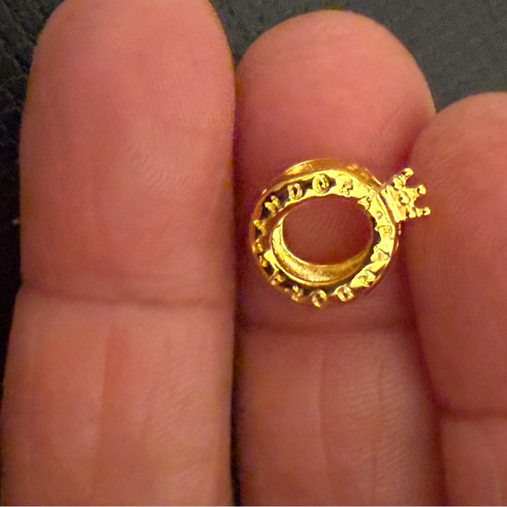 Pandora Gold Crown Ring
